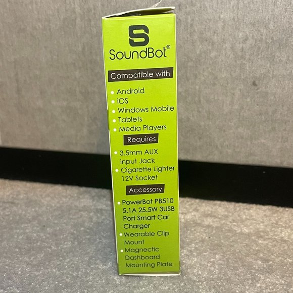 SoundBot SB360 Hands-Free Bluetooth Wireless Car Kit - Picture 2 of 3